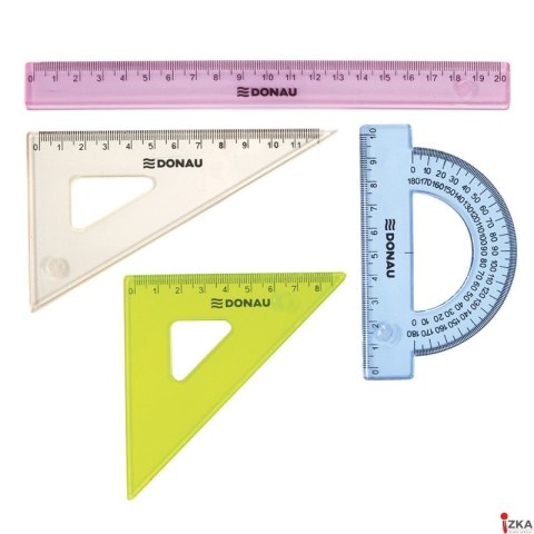 Kpl.geom.lin.20cm,2ekier.kątom 7081904-99