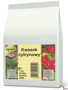 Kwasek cytrynowy w proszku 1kg CARUM