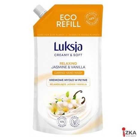 LUKSJA Mydło zapas 400ml JAŚMIN 49176