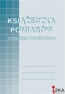 M-910-5 Książeczka pomiarów ciśnienia tętniczego 32k A6 offset MICHALCZYK I PROKOP