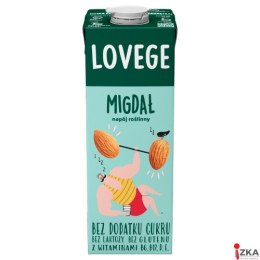 Napój LOVEGE Migdałowy Bez Dodatku Cukru 1l SANTE