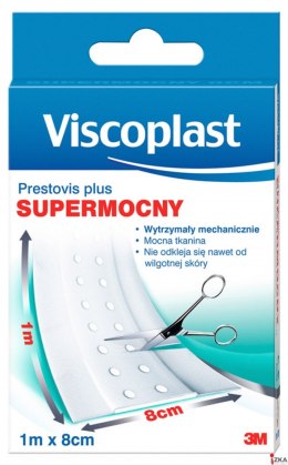 Nowy indeks bhk0005 Plaster do cięcia VISCOPLAST Prestovis Plus, supermocny, 8cmx1m
