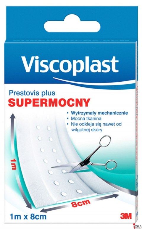 Nowy indeks bhk0005 Plaster do cięcia VISCOPLAST Prestovis Plus, supermocny, 8cmx1m