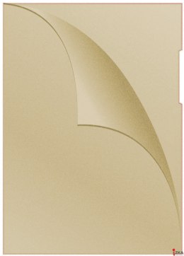 Obwoluta A4 L 120um żółta DONAU 1785095-11