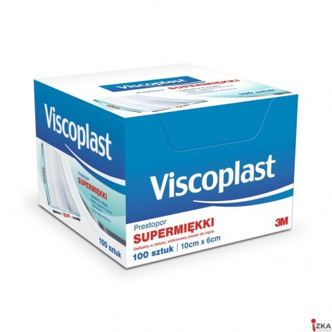 Plastry VISCOPLAST PRESTOPOR, 10x6cm, 100szt.