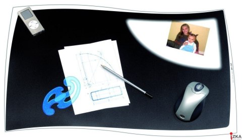 Podkładka na biurko czarna C700IS-01