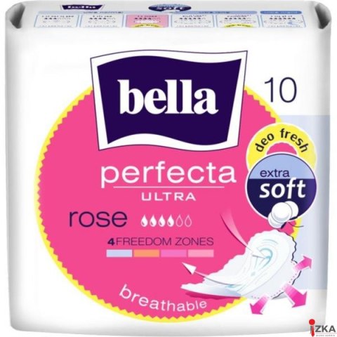 BELLA Podpaski higieniczne Perfecta Ultra Rose 10 sztuk 6673