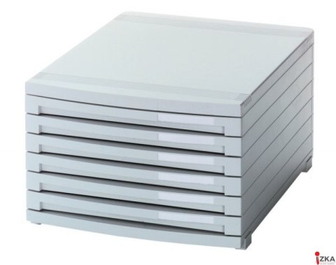 Pojemnik HAN Contur A4+ 6 szuflad otwartych szary HN1506011-13