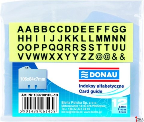 Przekładki do wizyt.1397001PL- 13 szare 81x104mm DONAU