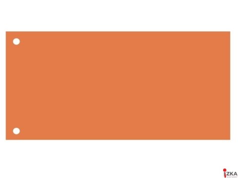 Przekładki kartonowe 1/3 A4 ARO pomarańczowe 100sztuk