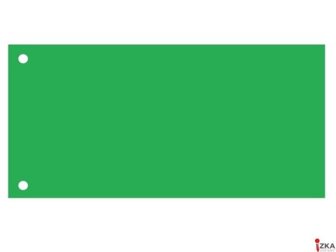 Przekładki kartonowe 1/3 A4 ARO zielone 100sztuk