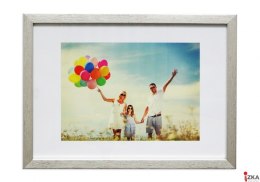 Ramka FOTO srebrna,szklana 210*297 KF16723 Q-CONNECT