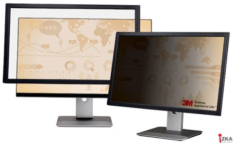 Ramkowy filtr prywatyzujący 3M_ (PF324W), do monitorów, 16:10, 24, czarny, 3M-98044049124