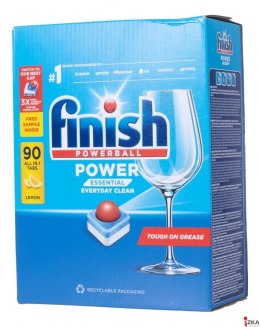 FINISH Tabletki do zmywarki Power Essential 90szt+2gratis lemon 16358