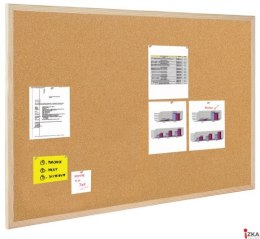 Tablica korkowa BI-OFFICE 120x90cm rama drewniana GSF152001239
