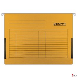 Teczak zaw.A4 pomar.z boczkami płóciennymi 7420905-12 DONAU