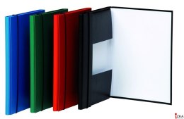 Teczka TE 2068-04 skrz/gum.cze czerwona 2073001PL-04DONA