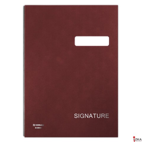 Teczka do podp.8690001-05bordo WEINROT DONAU