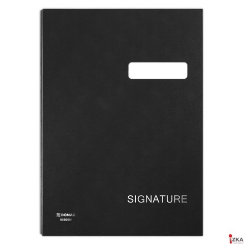 Teczka do podpisów 8690001 cza rna 8690001 A4 20p.