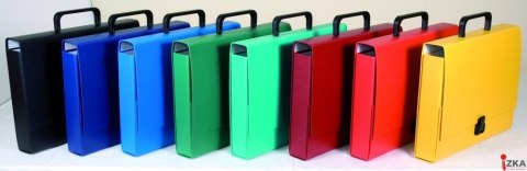 Teczka z rączką zamyk.czarna 2078001PL-01