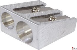 Temperówka DONAU, aluminiowa, podwójna, srebrna 7862001PL-99