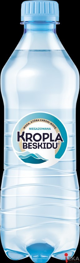 Woda KROPLA BESKIDU niegazowana 0.5L butelka PET zgrzewka 12 szt. KAUCJA