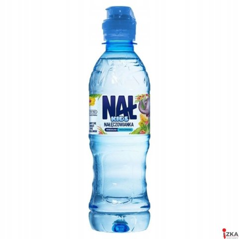 Woda NAŁĘCZOWIANKA niegazowana KIDS z dzióbkiem 0,33L butelka PET zgrzewka 8 szt.