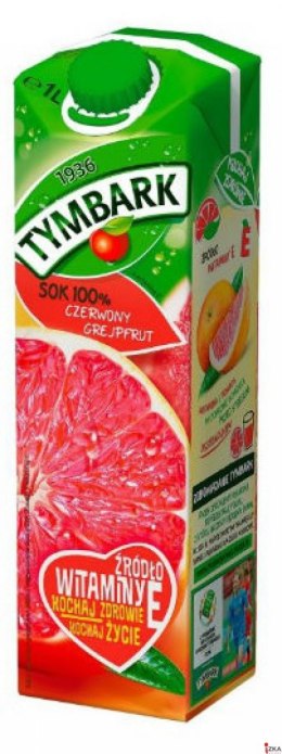 Nektar TYMBARK z czerwony grejpfrut 100% 1L KARTON