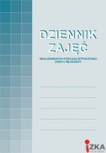 A-150-1 Dziennik zajęć realizowanych podczas wypoczynku dzieci i młodzieży zeszyt 24 strony A4 MICHALCZYK I PROKOP