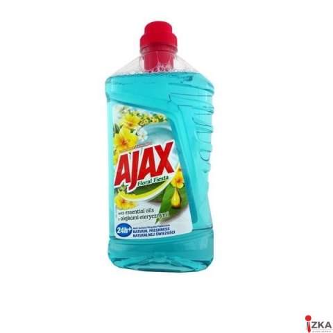 AJAX Płyn do mycia Floral Fiesta 1l Lagun Flowers niebieski 472908