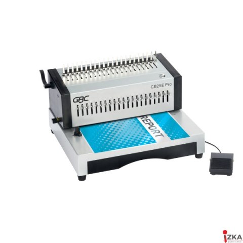 Bindownica profesjonalna grzbietowa elektryczna GBC CB25E Pro, dziurkowanie 25, bindowanie 500 kartek_4410038