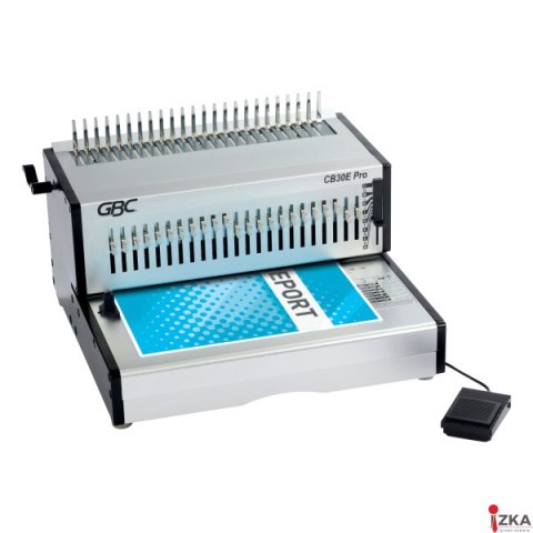 Bindownica profesjonalna grzbietowa elektryczna GBC CB30E Pro, dziurkowanie 30, bindowanie 500 kartek_4410045