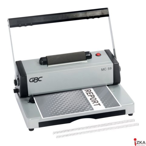 Bindownica profesjonalna spiralna GBC MC59, dziurkowanie 20, bindowanie 450 kartek 4410057
