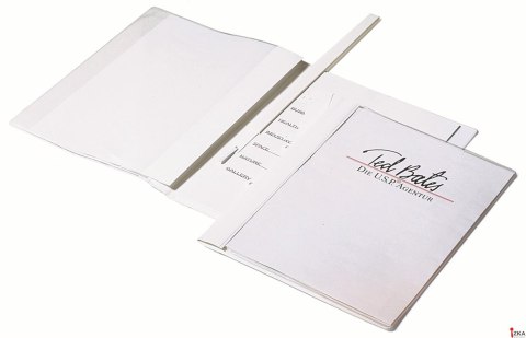 DURAPLUS de Luxe, Skoroszyt prez. A4, , do se greg.Biały 258902 DURABLE