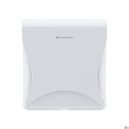 Dozownik BulkySoft do papieru toaletowego typu mini jumbo, kolor biały, 01350