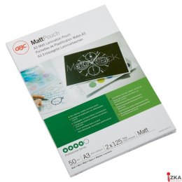 Folia do laminacji Matt, A3, 125 mic, matowa, 50 szt., 3747521, GBC