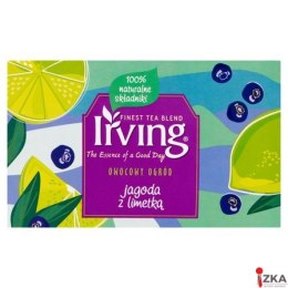 Herbata IRVING NA ZIMNO jagoda z limetką 20 kopert 2g owocowa