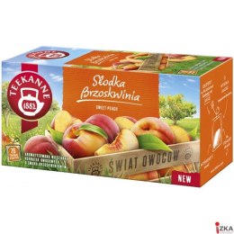 Herbata TEEKANNE World of Fruits, Słodka Brzoskwinia, 20 kopert, SP-067824