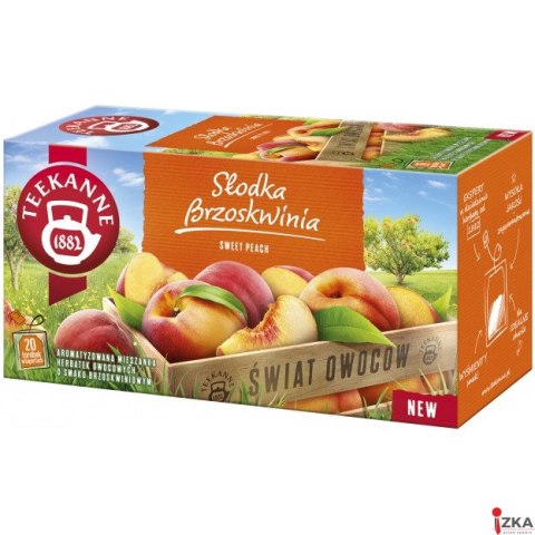 Herbata TEEKANNE World of Fruits, Słodka Brzoskwinia, 20 kopert, SP-067824