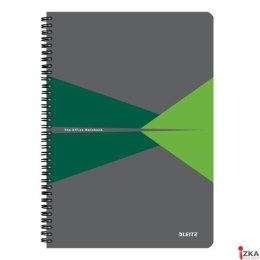 Kołonotatnik OFFICE A4 kratka zielony 46471055 LEITZ