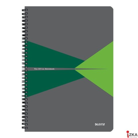 Kołonotatnik OFFICE A4 kratka zielony 46471055 LEITZ