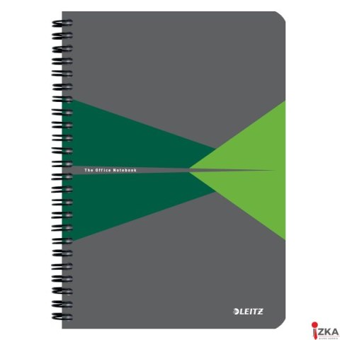 Kołonotatnik OFFICE A5 kratka zielony 44581055 LEITZ