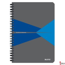 Kołonotatnik Office Card A5, w kratkę, niebieski 44581035