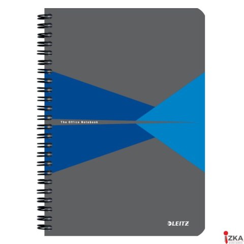 Kołonotatnik Office Card A5, w kratkę, niebieski 44581035