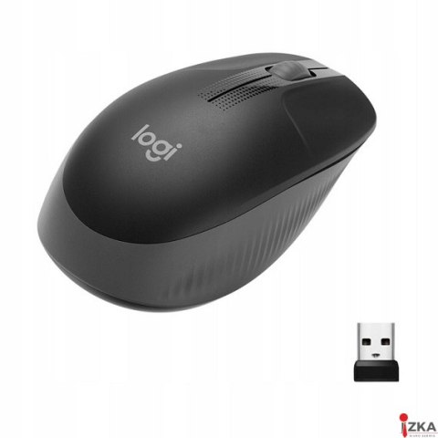 Mysz bezprzewodowa LOGITECH optyczna M190 czarno-szara 910-005905