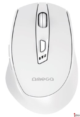 Mysz bezprzewodowa OMEGA MOUSE recharegable usb-c biała OMC529RWW PLATINET