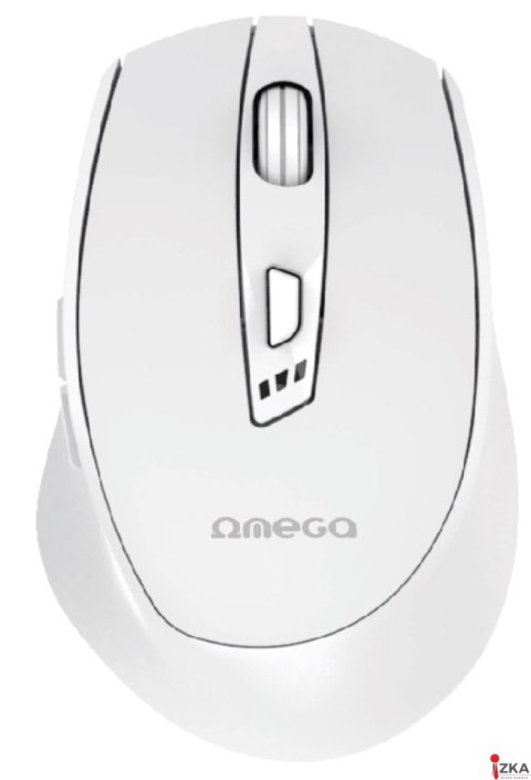 Mysz bezprzewodowa OMEGA MOUSE recharegable usb-c biała OMC529RWW PLATINET