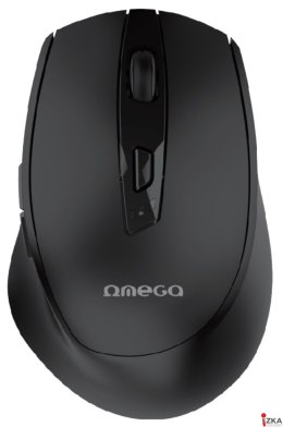 Mysz bezprzewodowa OMEGA MOUSE recharegable usb-c czarna OMC529RWB PLATINET
