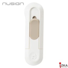 Nożyk biurowy mini, Nusign ENS065, ostrze łamane 12mm, biały ENS065-WH Deli