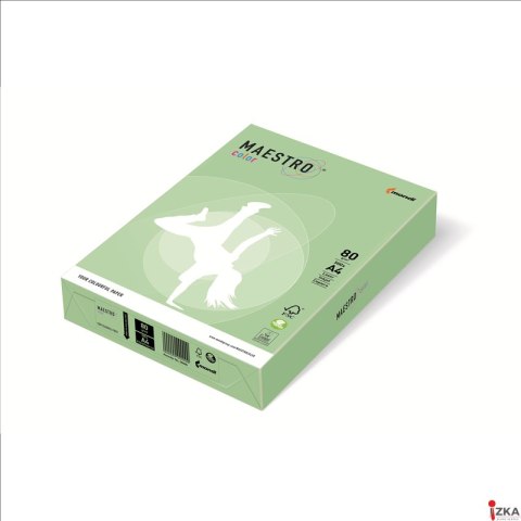 Papier xero MAESTRO COLOR A4 160g 250 ark. MG28 zielony pastel